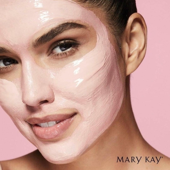 Mary Kay Pink Clay Flower Essence Facial Cleanser Antioxidant Creamy Mask - Picture 7 of 9